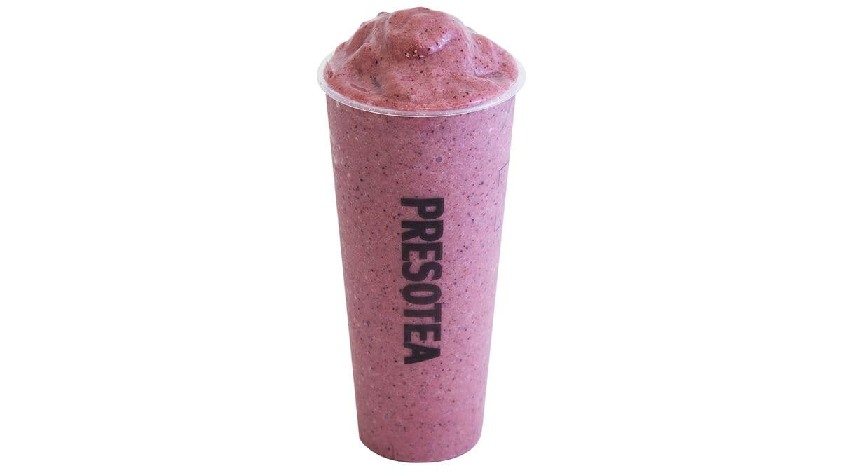Fresh Mango Blueberry Slush / Frappé glacé mangue-bleuet