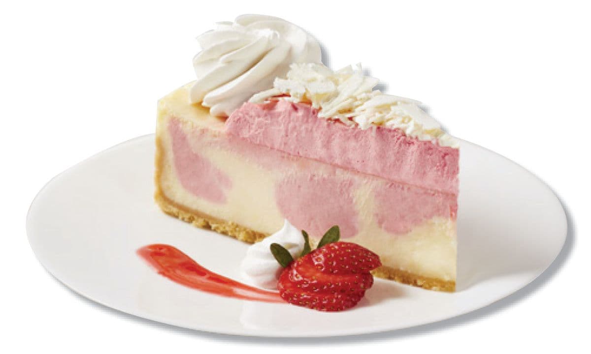 Cheesecake Factory Wild Strawberries and Cream Cheesecake