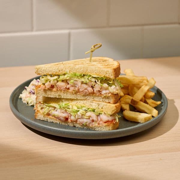 Toasted Shrimp Sandwich