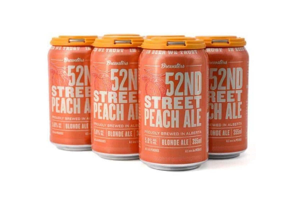 Brewsters 52nd Street Peach Ale-6PK (6 x 355ml)