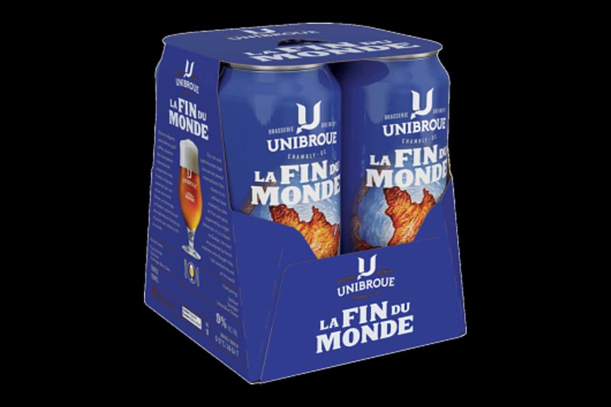 UNIBROUE LA FIN DU MONDE (4 x 473ML)