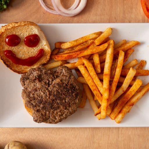 Kid's Cheese Burger Combo / Combo de burger au fromage pour enfants