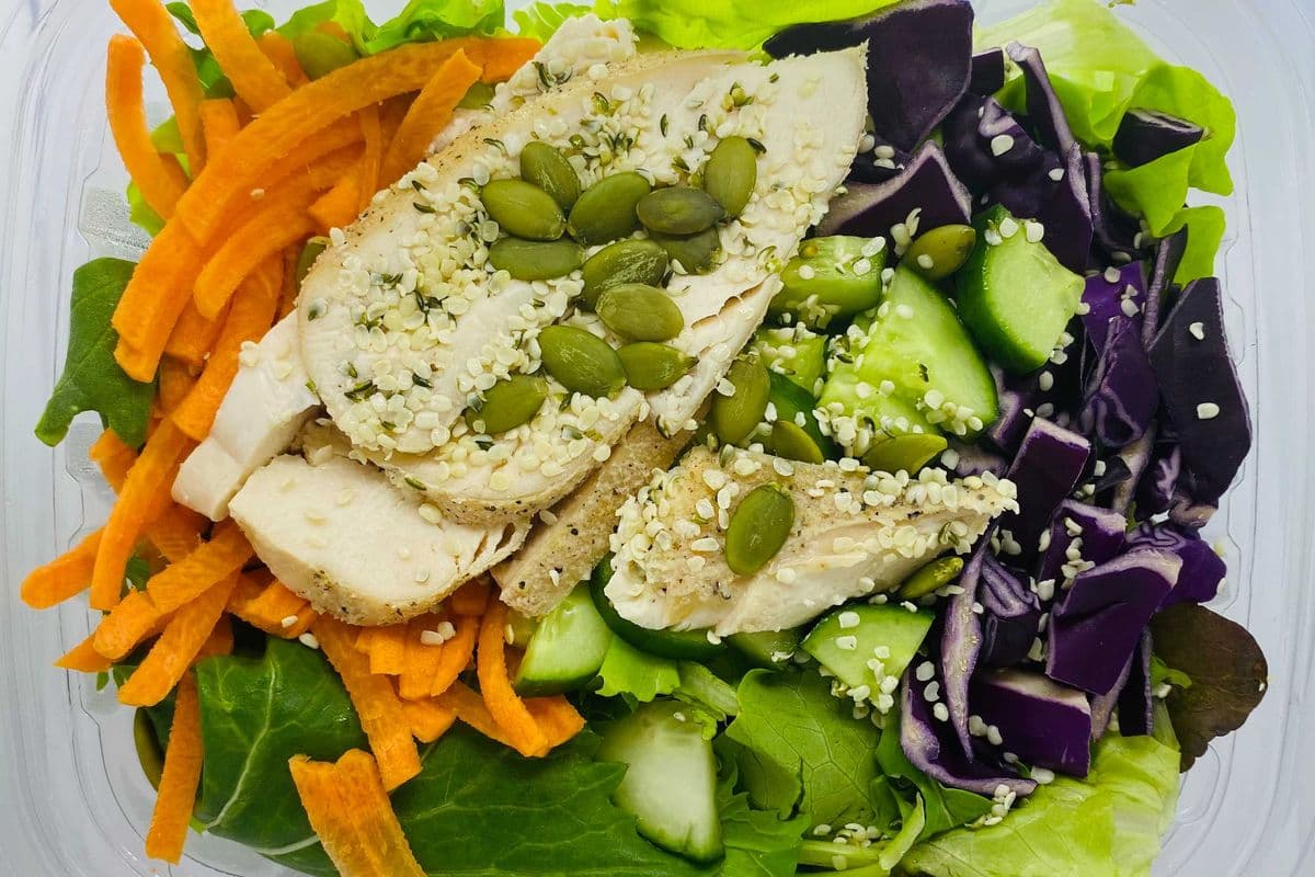 Chicken Rainbow Salad