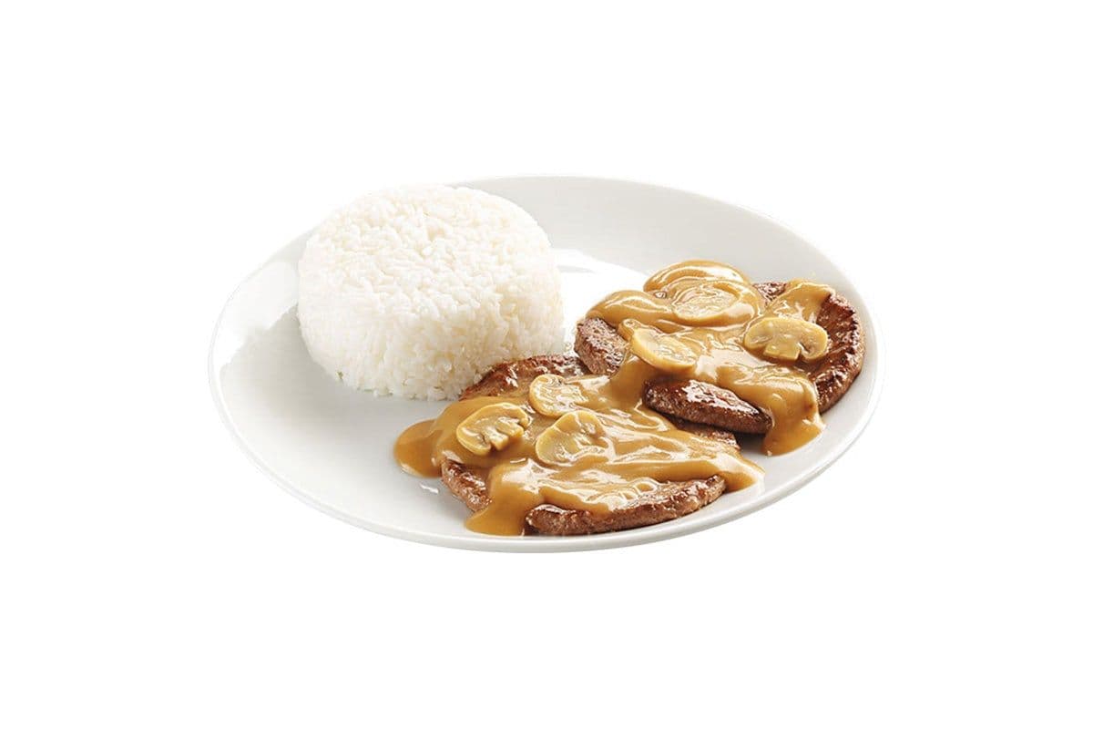 2pc Burger Steak w/ 1 Side