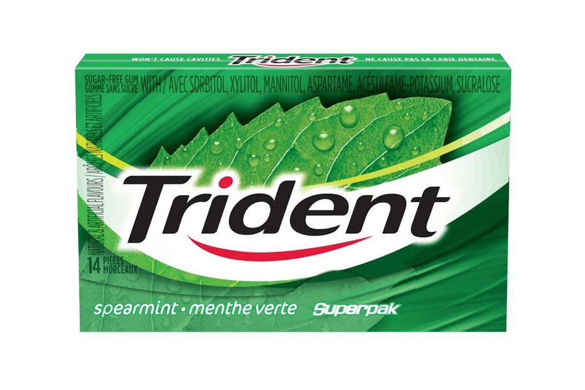 Trident - Menthe Verte / SpearMint (14 pcs)