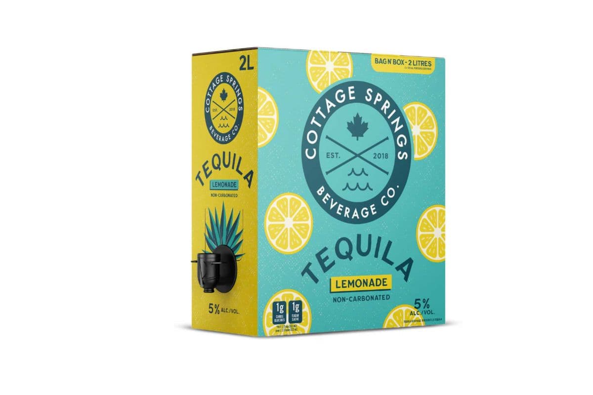 Cottage Springs Tequila Lemonade (1 x 2L box)