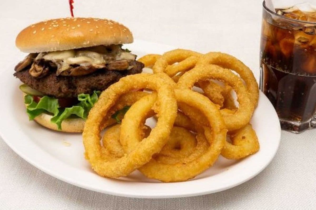 Swiss Mushroom Burger
