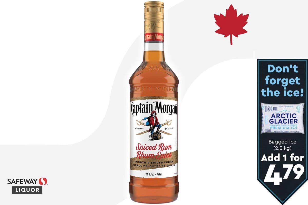 Captain Morgan Spiced Rum (1 x 750 ml)