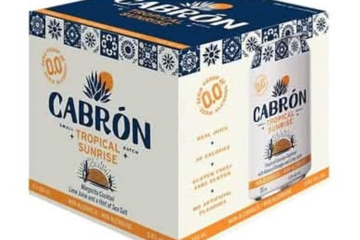 Cabron 0% Tropical Sunrise - 4x355 m) (4x355ml)