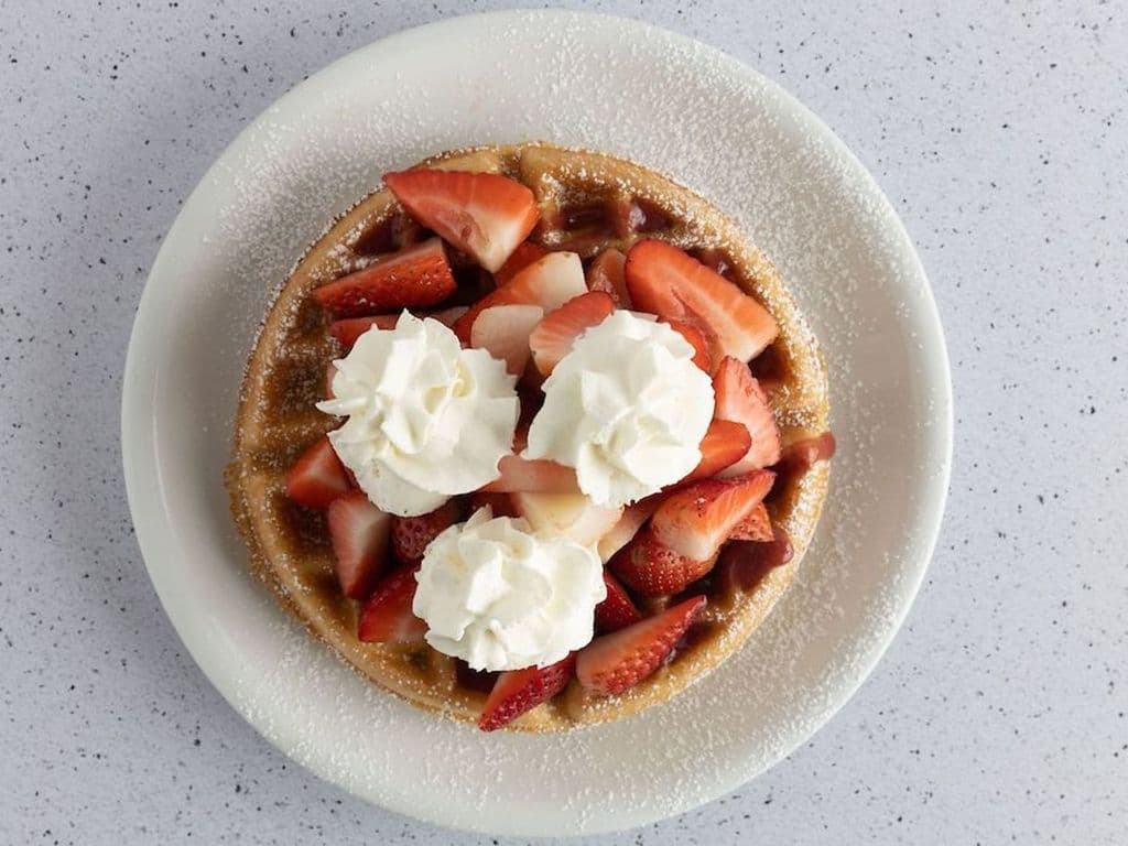 Very Strawberry Waffle