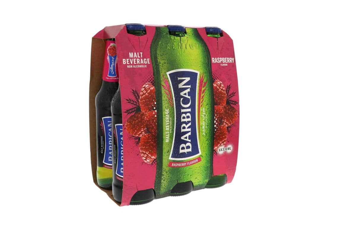 Barbican Raspberry Drink 330ML X 6 Pack (330 ML X 6 Pack)