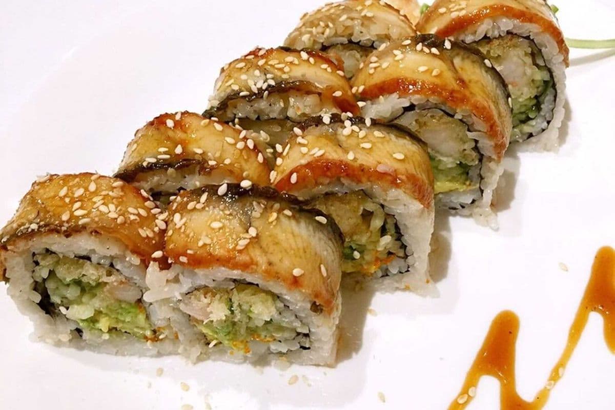 C3c. Black Dragon Roll (8pcs)