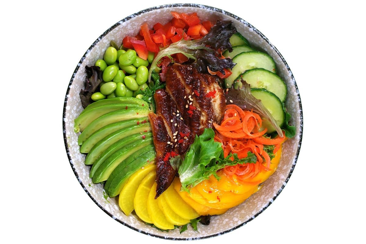 Chef Poke Anguille Grillée ║ Grilled Eel Poke