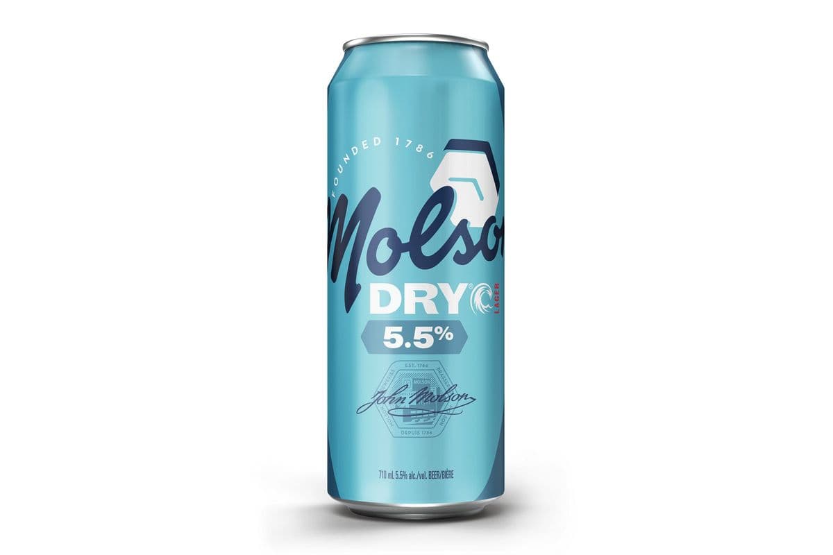 Molson Dry 77755 (1 x 710ml Can)