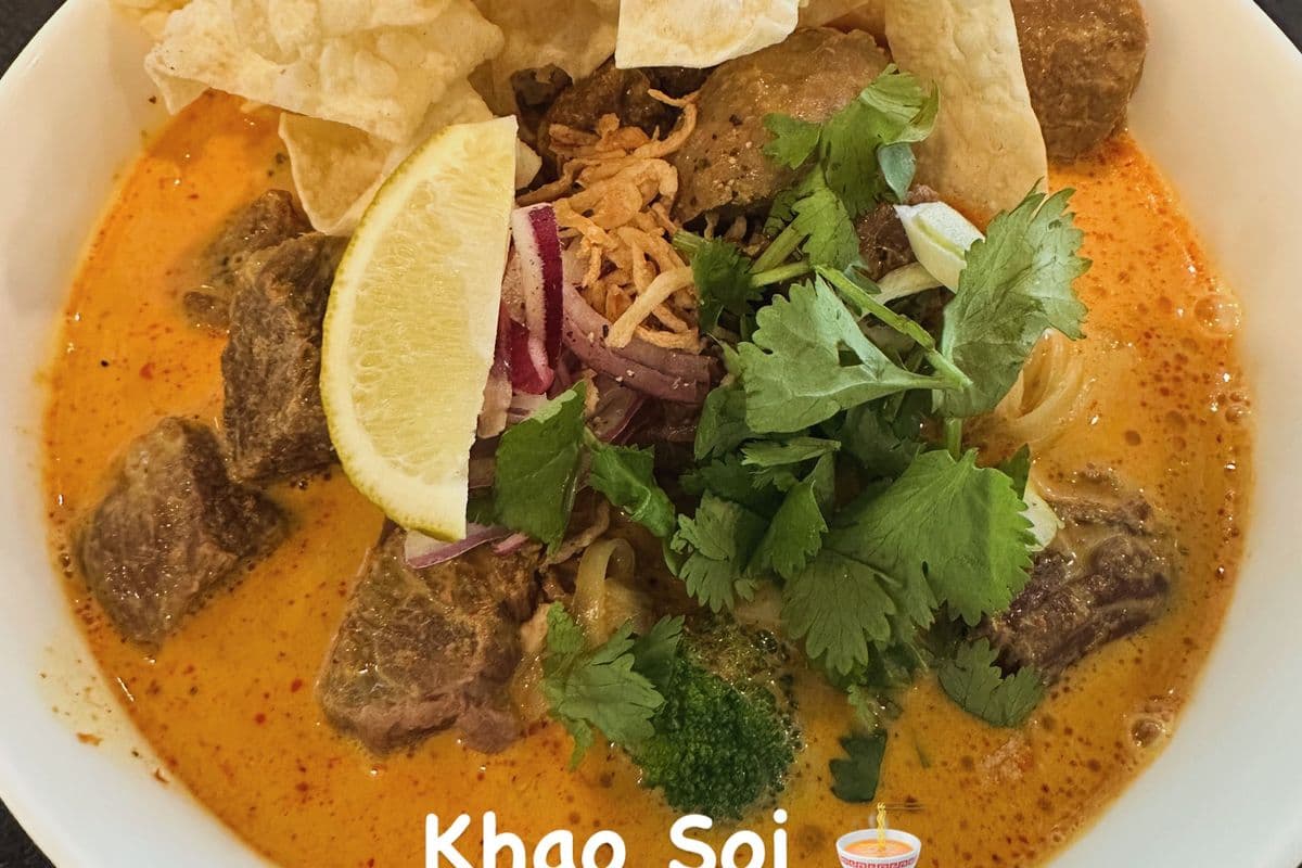 NO66. Khao Soi (Coconut Curry Noodle Soup)