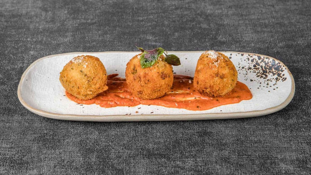 Bacon Cheese Rice Balls