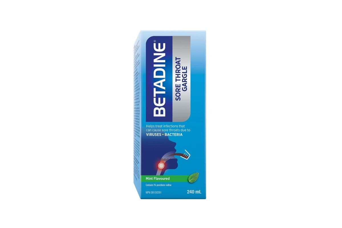 Betadine Sore Throat Gargle (240 ml) (240ml)