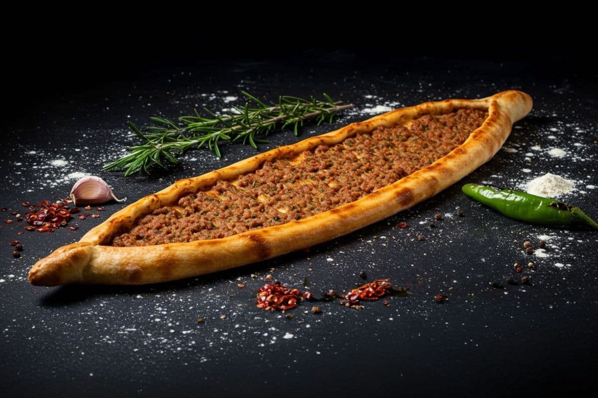 Meat pide