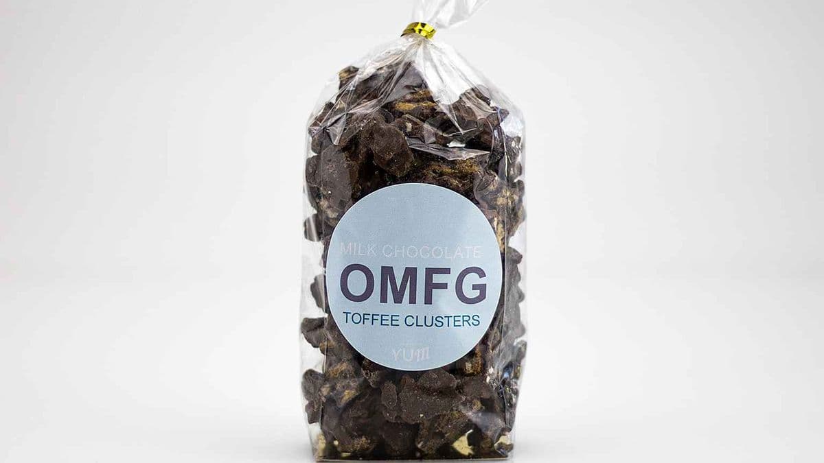 OMFG Milk Chocolate Toffee Clusters