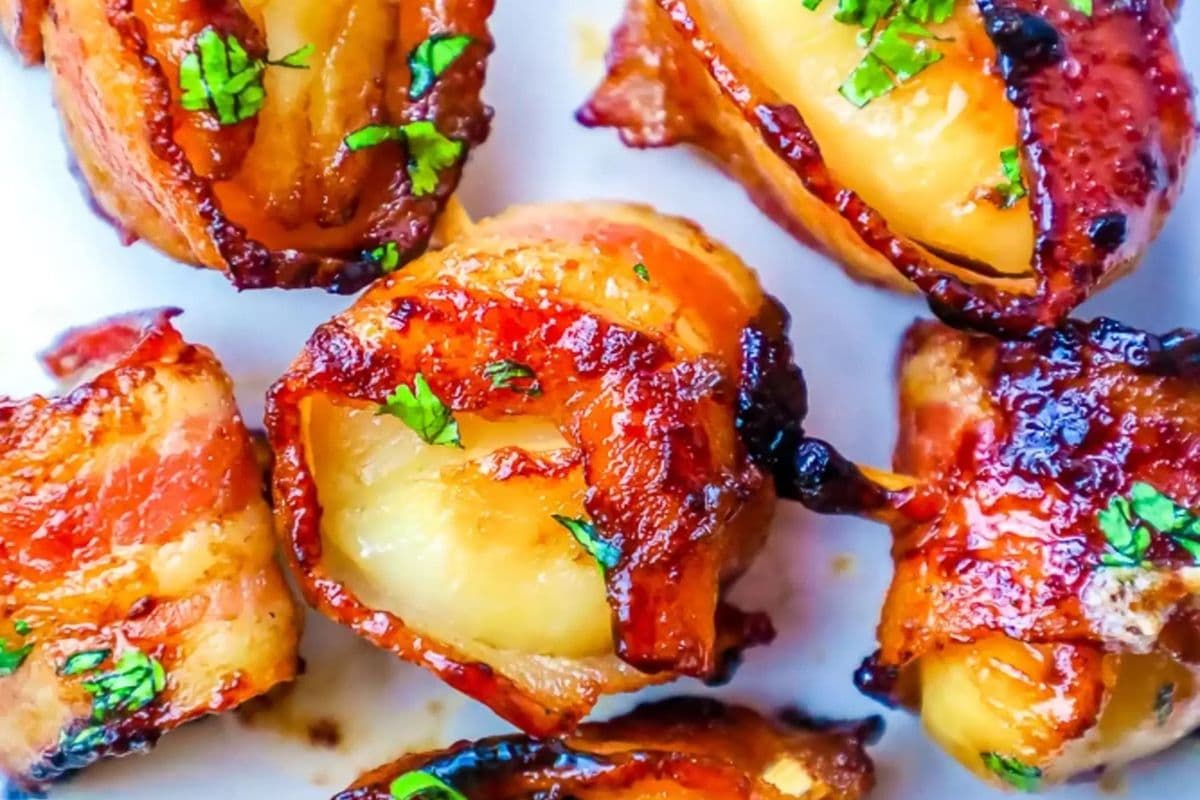 Bacon Wrapped Scallops (6pc)