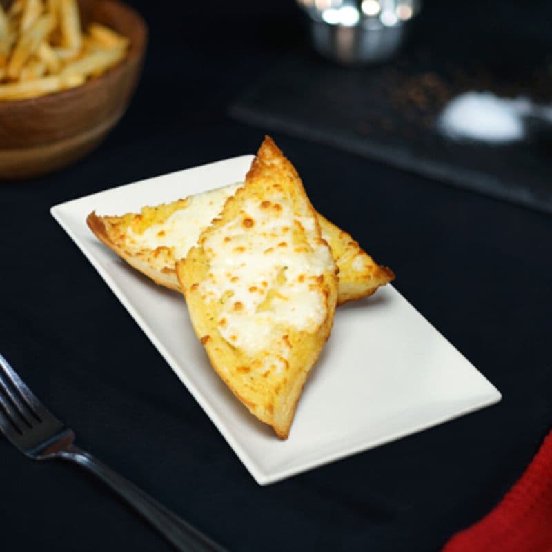 2 Pains à l'ail gratinés