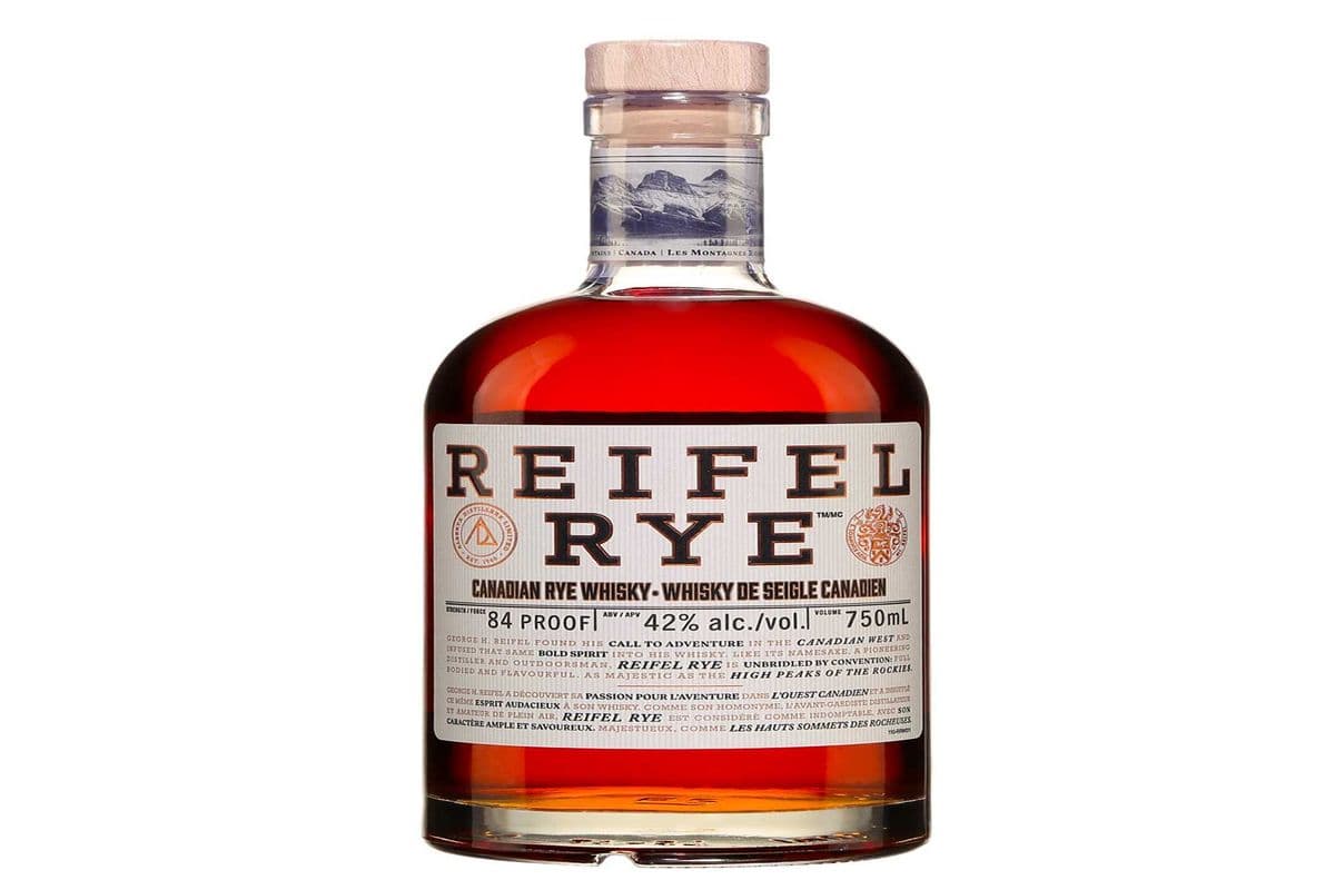 REIFEL RYE CANADIAN WHISKEY 750 ML (1 x 750ML)