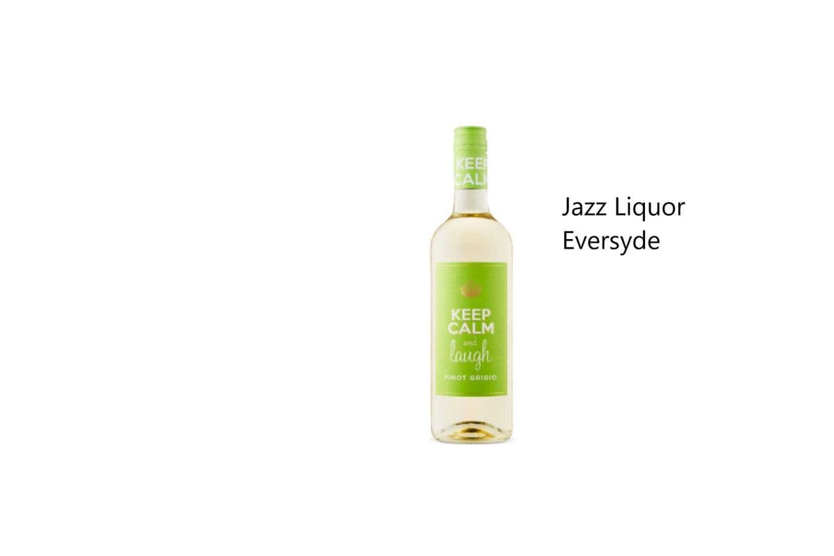 KEEP CALM AND LAUGH PINOT GRIGIO (1 x 750ML)