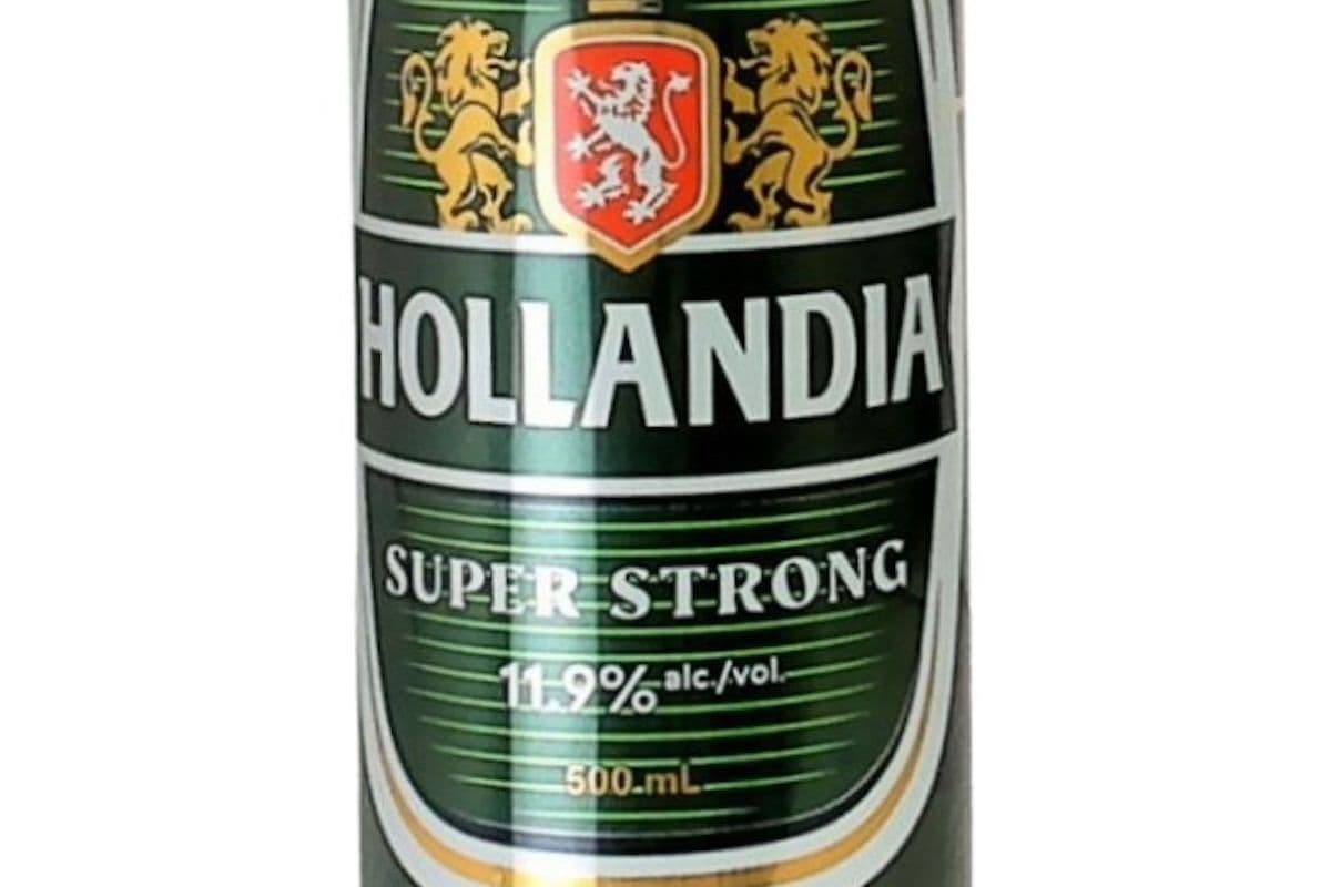 HOLLANDIA SUPER STRONG LAGER 11.9% SINGEL CAN (1 x 500ML)