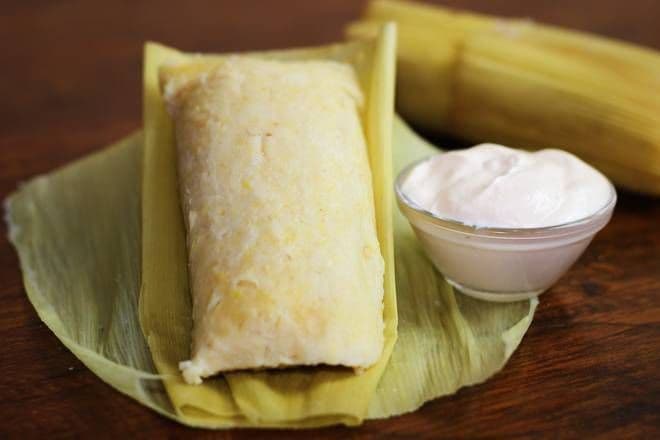 Tamal de Elote / Tamal d'Élote