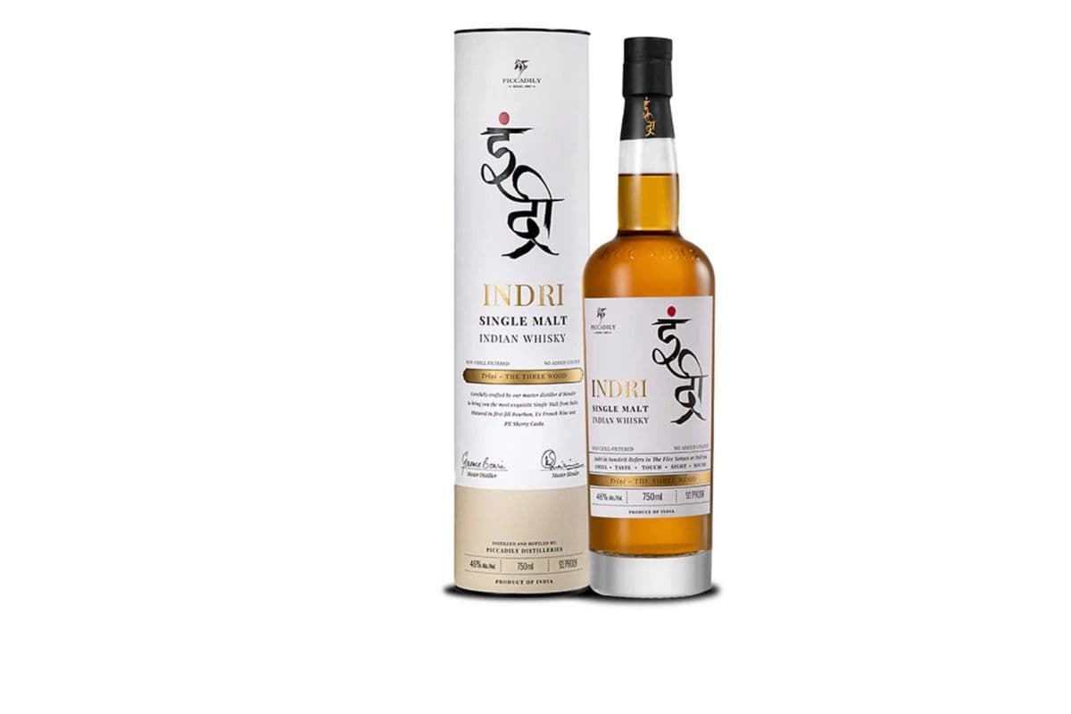 INDRI SINGLE MALT INDIAN WHISKY (1 x 750ml)