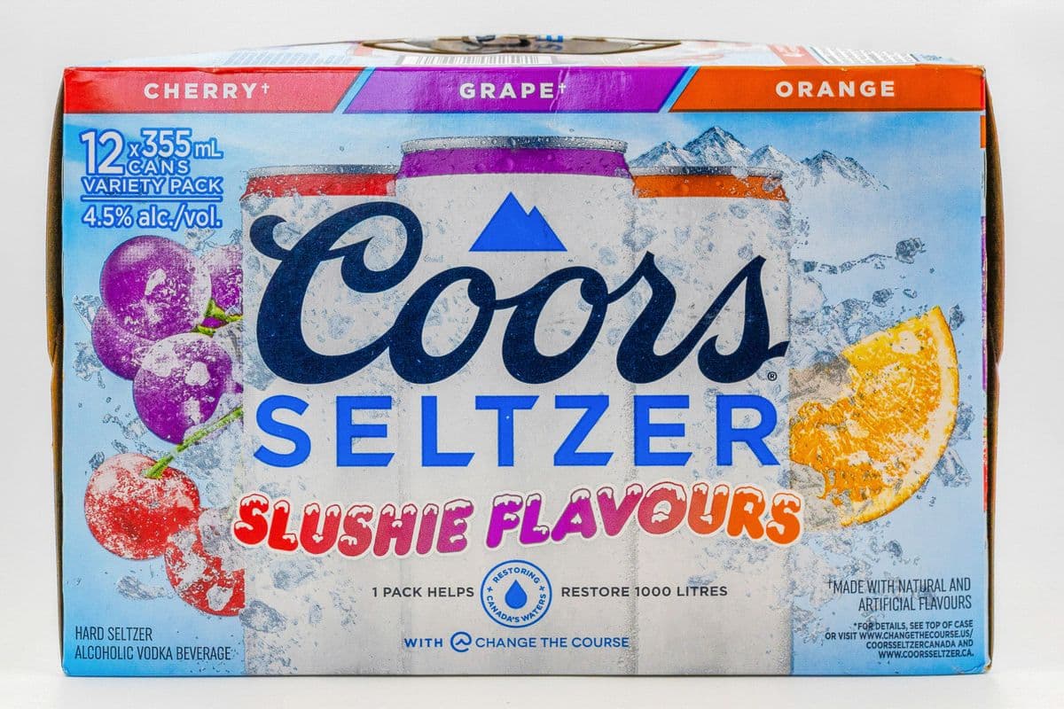 Coors Seltzer SLushie Mixer (12 x 355ml Cans)