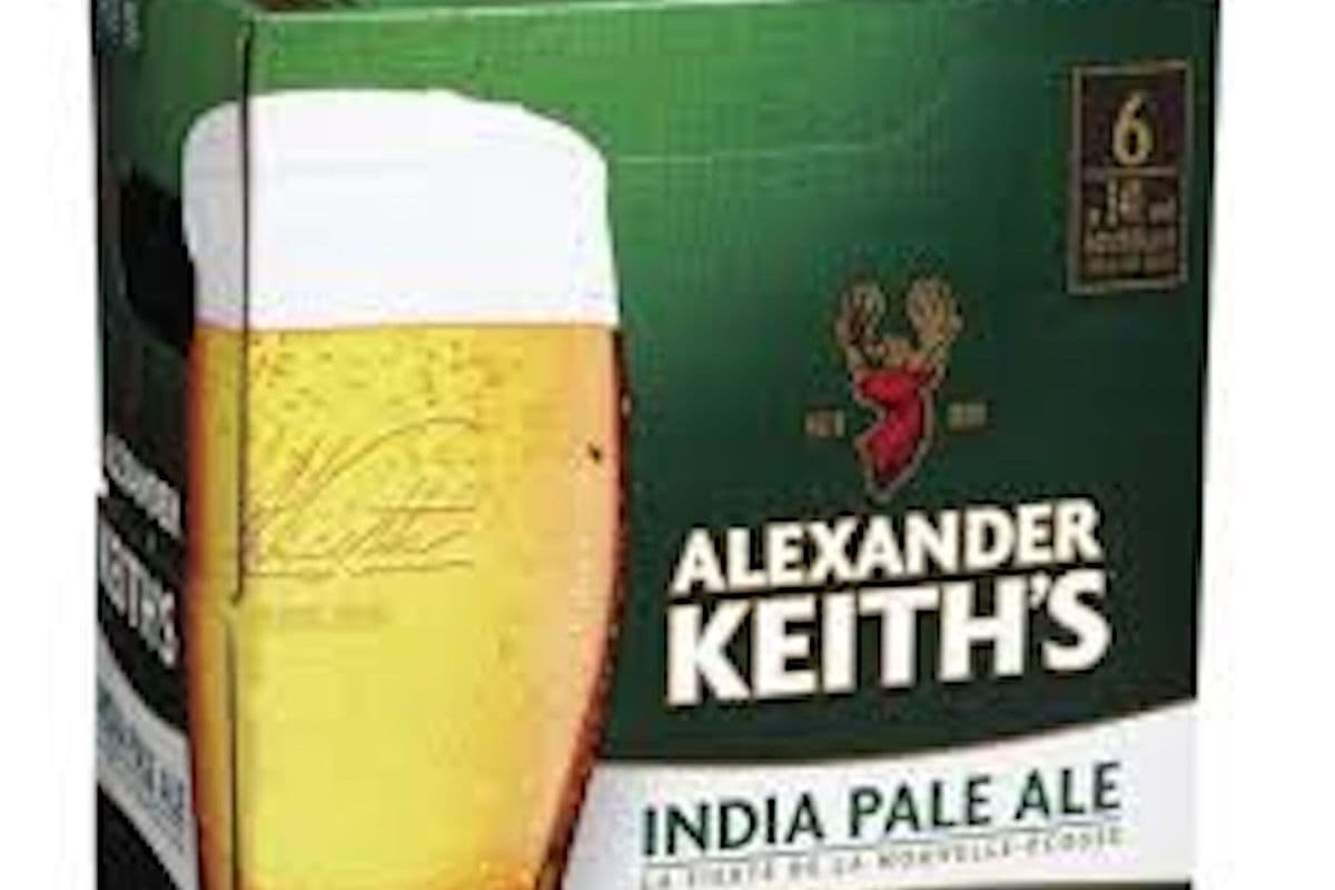 Alexander Keith's India Pale Ale Beer 6bott (6 x 341 ml)