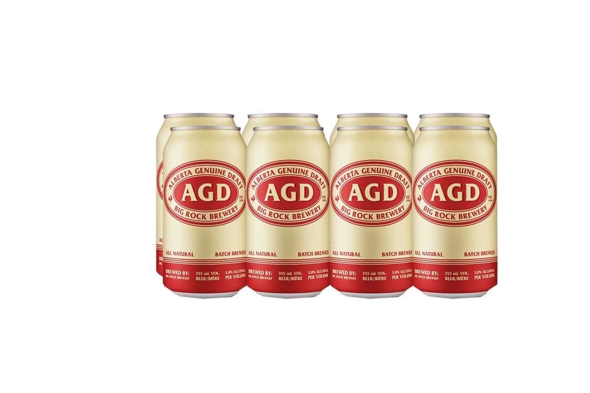 Alberta Genuine Draft (8 Cans) (8 x 355ML)