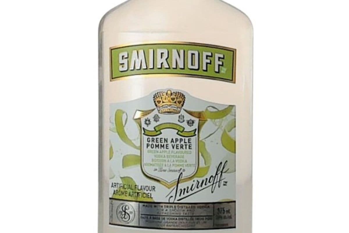 SMIRNOFF GREEN APPLE 375ML (1 x 375ml)