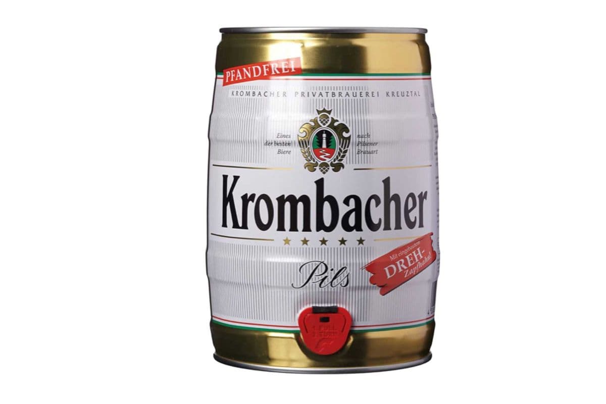 KROMBACHER PILSNER MINI-KEG (5L) (1 x 5L)