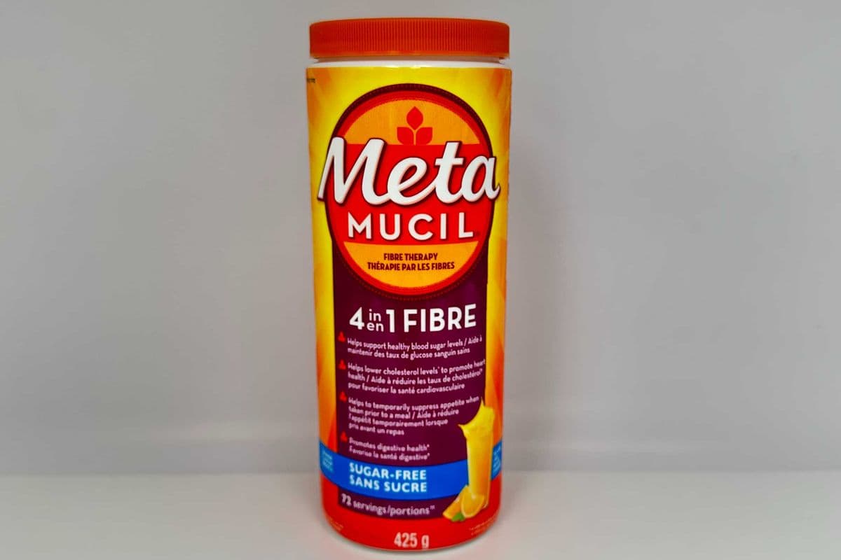Metamucil Smooth Text Sugar - Free Orange (425g)