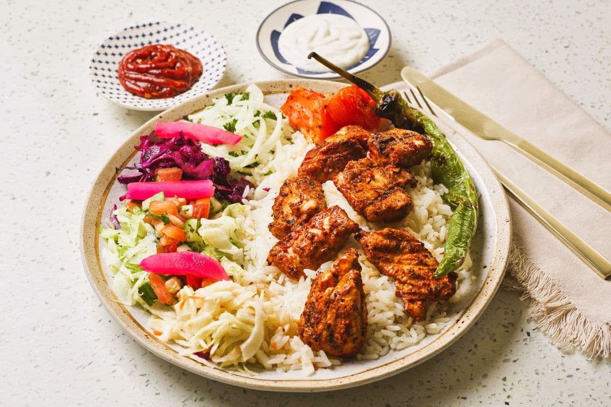 Chicken Shish Plate