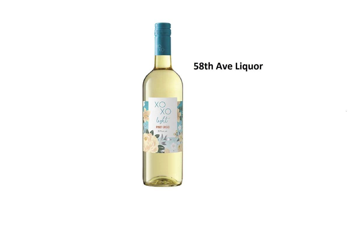 XOXO PINOT GRIGIO LIGHT 750ML (1 x 750ML)