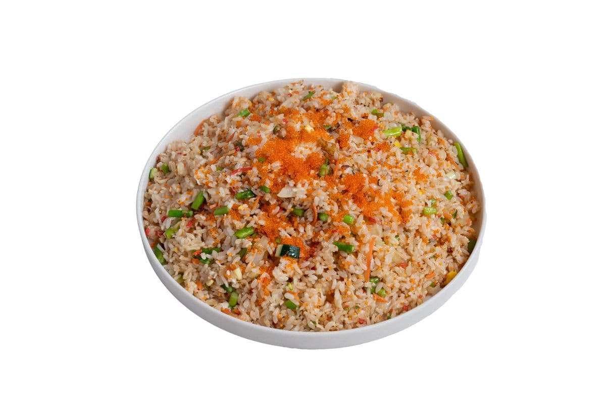 Crab Meat and Tobiko Fried Rice