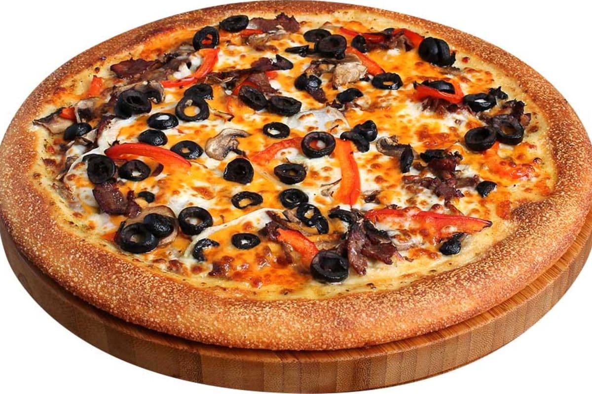 8" Grecian Steak (First Pizza)