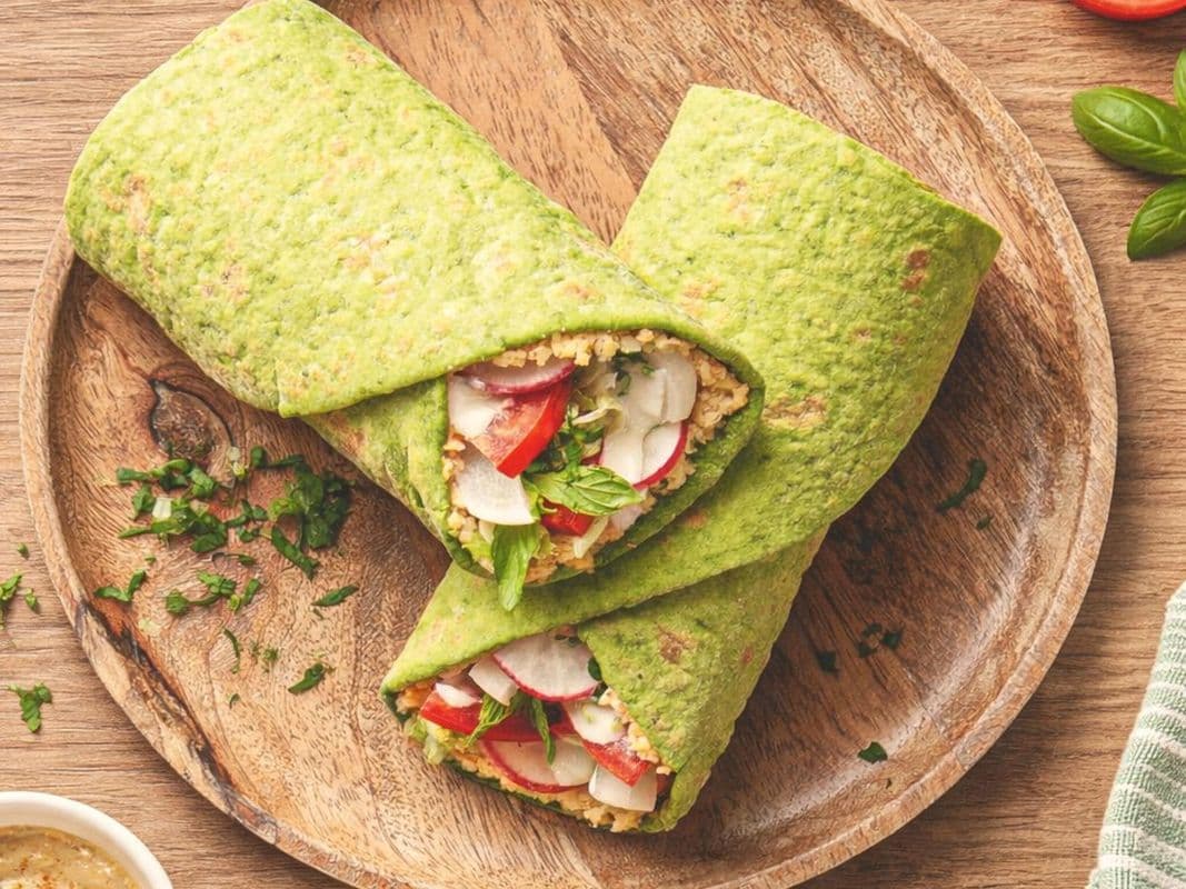Green Baked Falafel