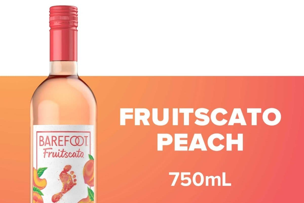 BAREFOOT PEACH (750ML) 12.5% ABV (1 x 750 mL)