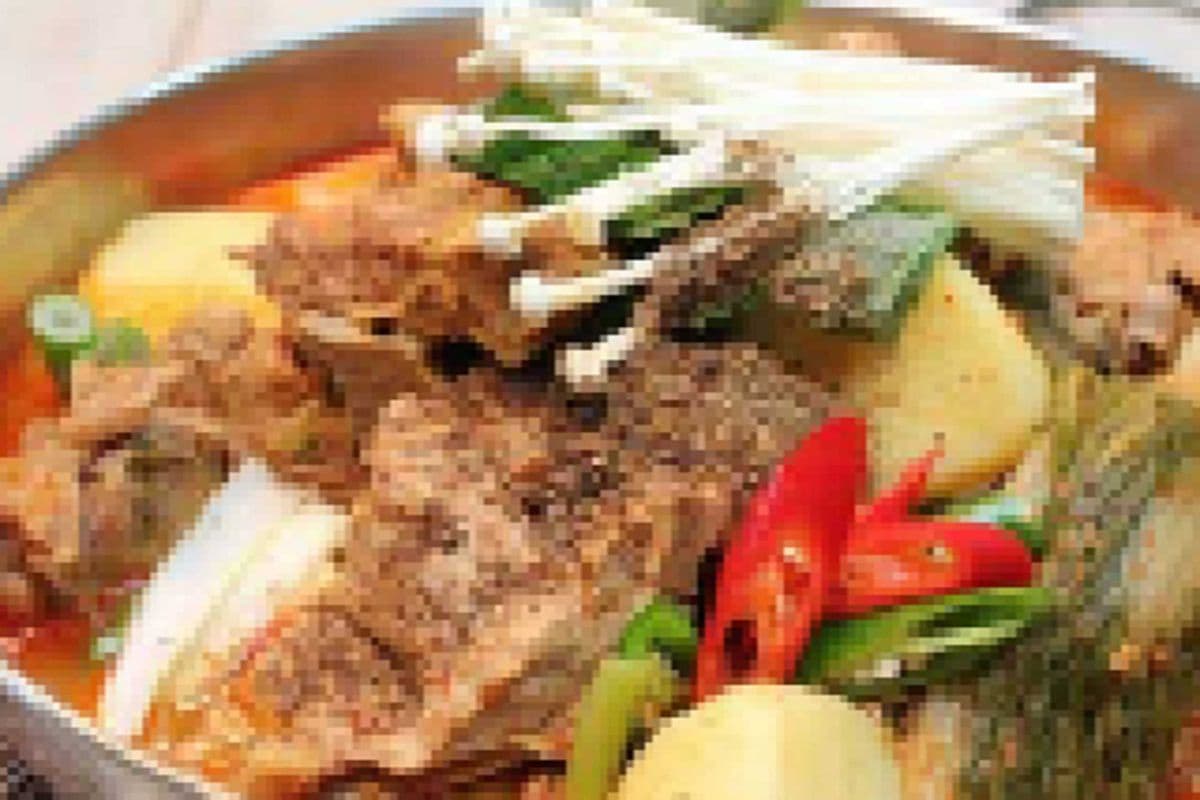 Pork Bone Hot Pot