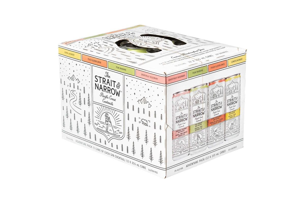 Strait and Narrow Adventure Variety Pack (12 x 355 ml)