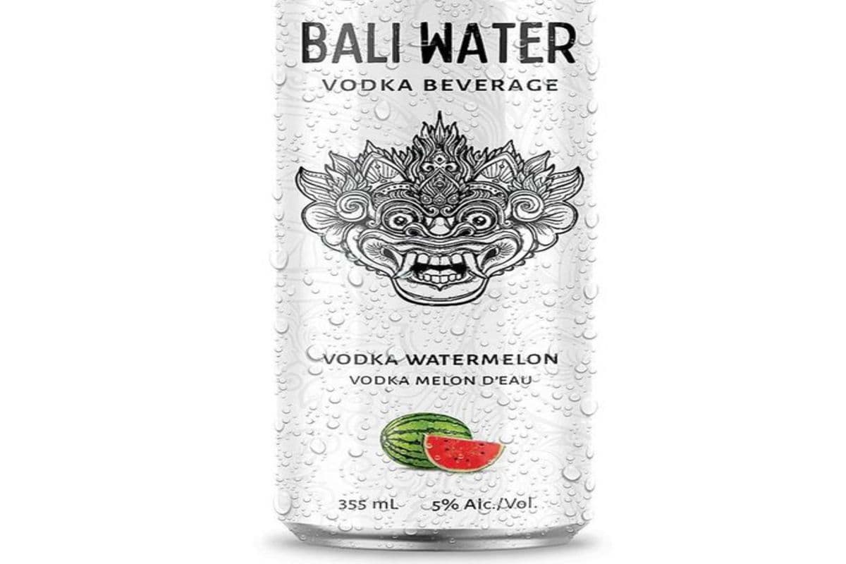 BALI WATER VODKA WATERMELON 4CANS (1 x 4*355ML CANS )