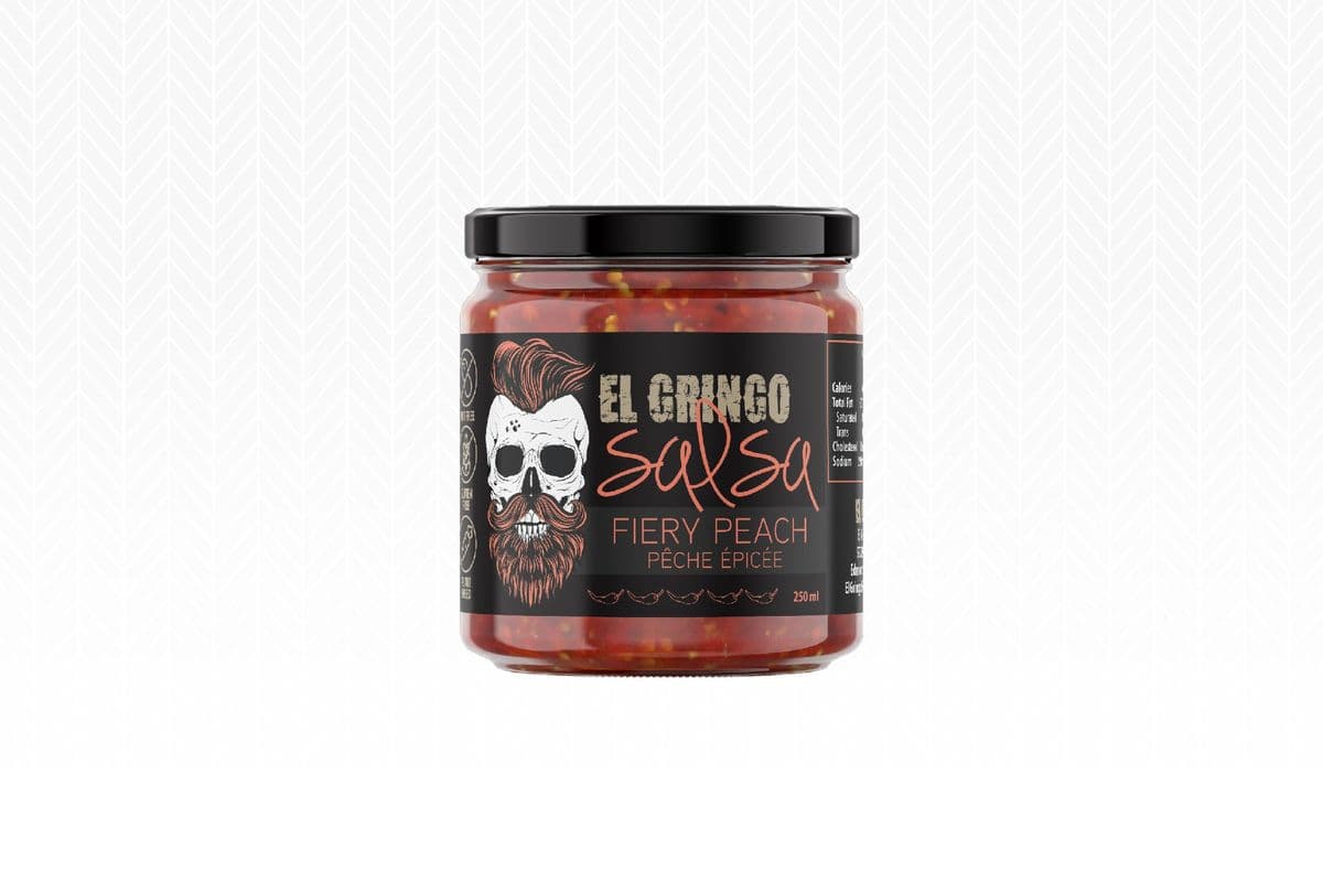El Gringo Fiery Peach Salsa (375 ml)