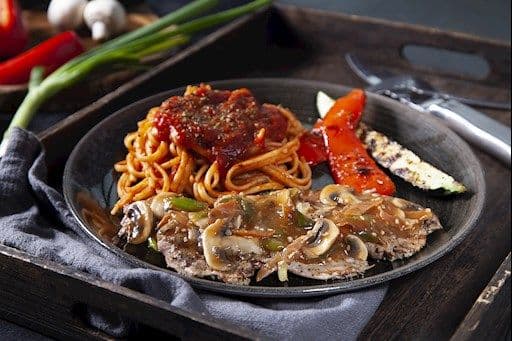 Veau de grain di parma / Grain-fed Veal Scallopini di parma