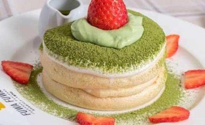 Matcha Tiramisu Pancake