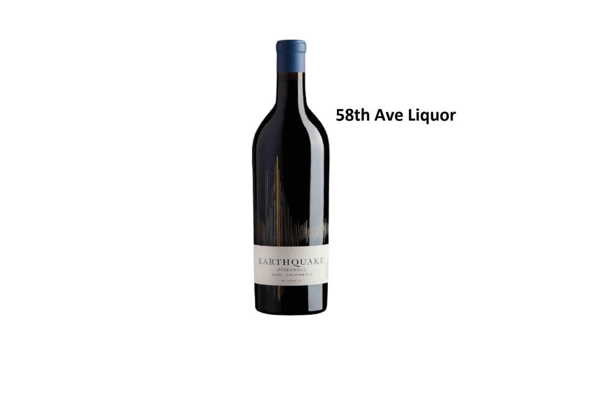 EARTHQUAKE ZINFANDEL 750ML (1 x 750ML)
