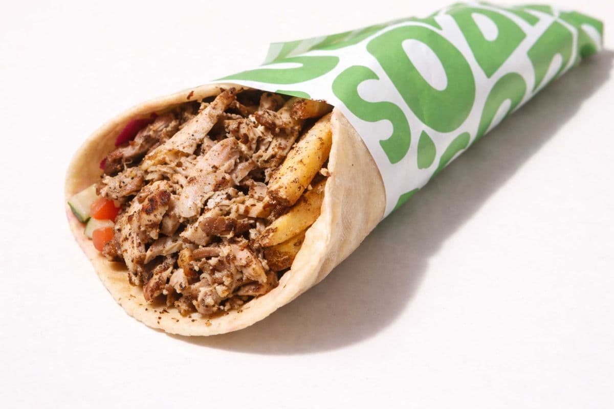 Grilled Chicken Souvlaki Pita